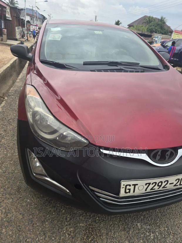 Hyundai Elantra GLS Sedan FWD (1.8L 4cyl 6A) 2013 Red