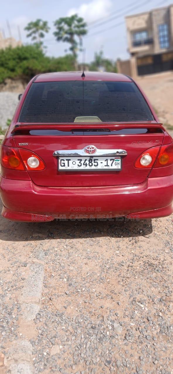 Toyota Corolla 2006 Red