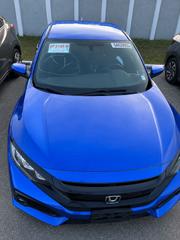 Honda Civic LX Hatchback 2018 Blue for sale