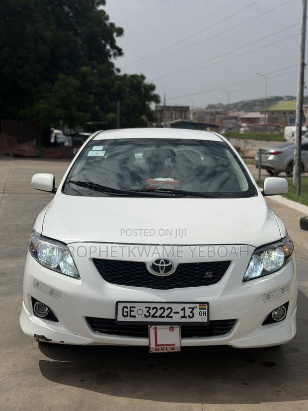 Toyota Corolla S 4dr Sedan (1.8L 4cyl 4A) 2009 White