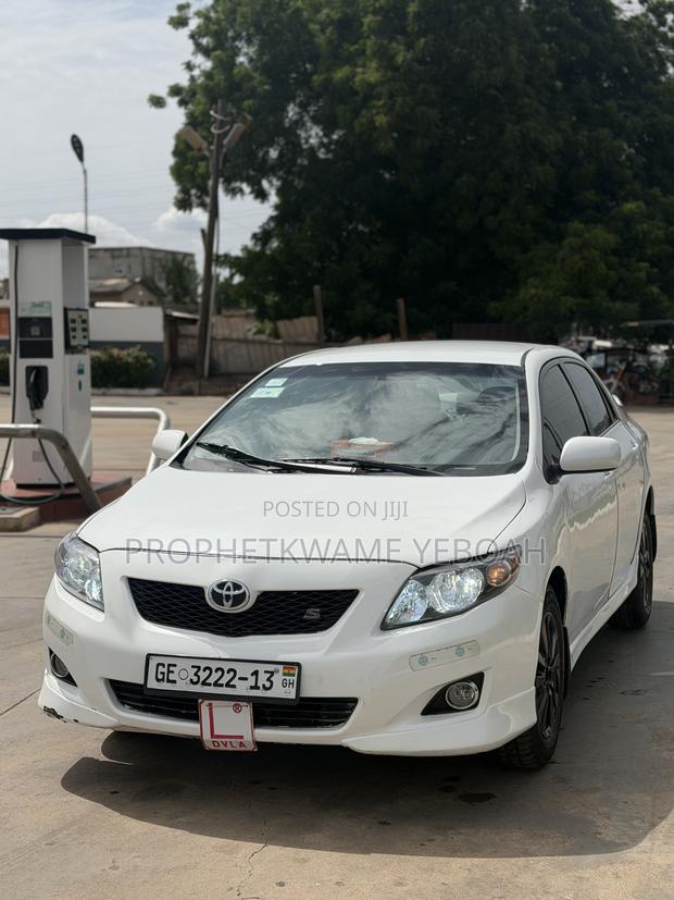 Toyota Corolla S 4dr Sedan (1.8L 4cyl 4A) 2009 White