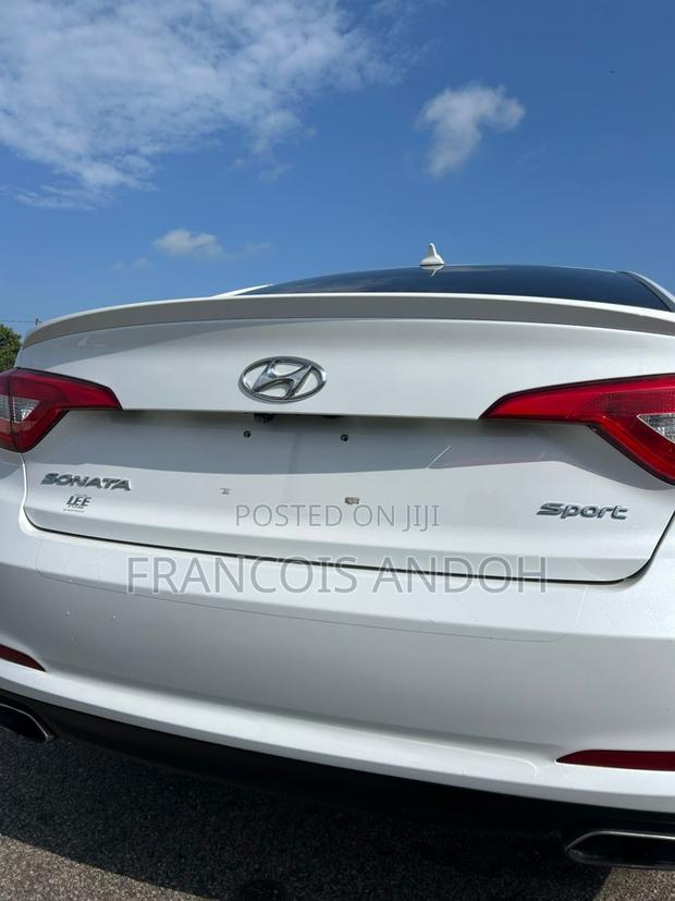 Hyundai Sonata Sport Sedan FWD (2.4L 4cyl 6A) 2017 White