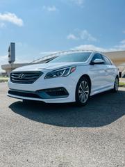 Hyundai Sonata Sport Sedan FWD (2.4L 4cyl 6A) 2017 White for sale