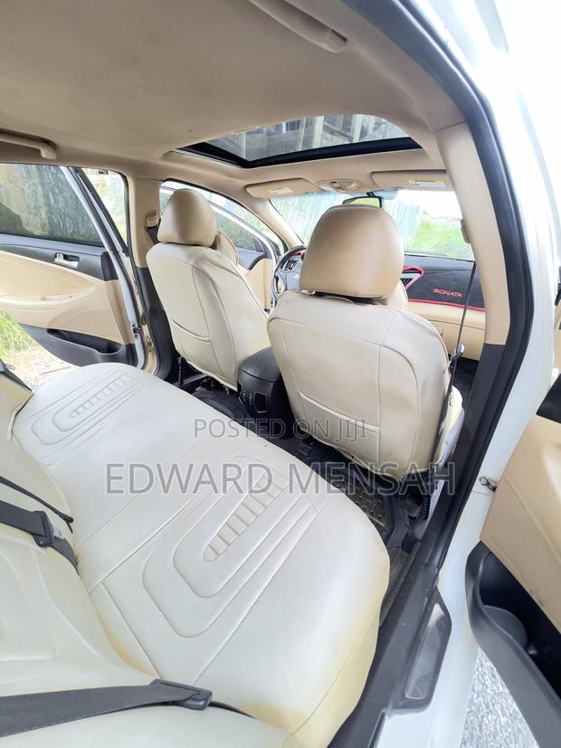 Hyundai Sonata Limited 2.0T Sedan (2.0L 4cyl 6A) 2013 White