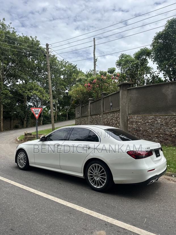 Mercedes-Benz E350 2021 White