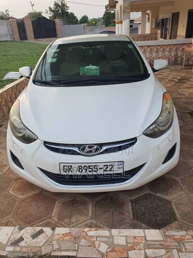Hyundai Elantra GLS Sedan FWD (1.8L 4cyl 6A) 2013 White