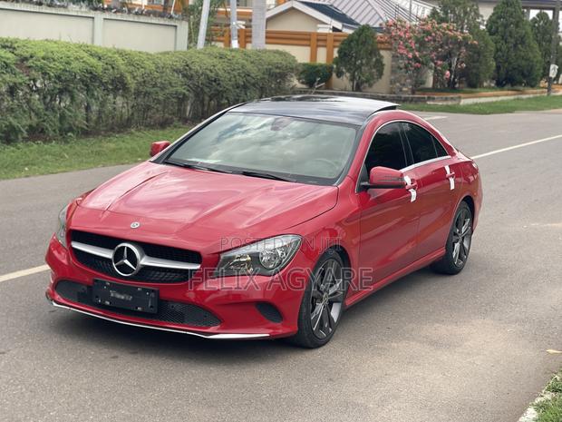 Mercedes-Benz CLA-Class CLA 250 4MATIC Sedan 2018 Red