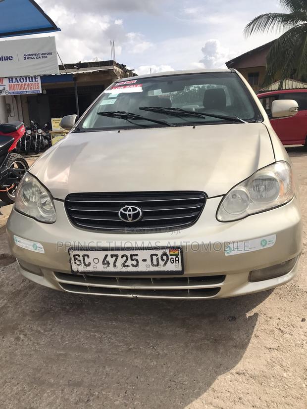 Toyota Corolla 2007 Gold