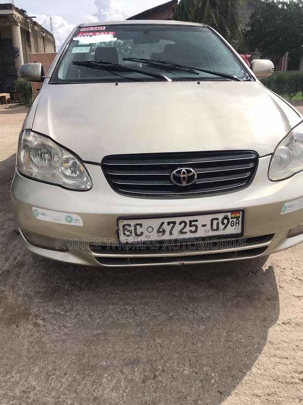 Toyota Corolla 2007 Gold