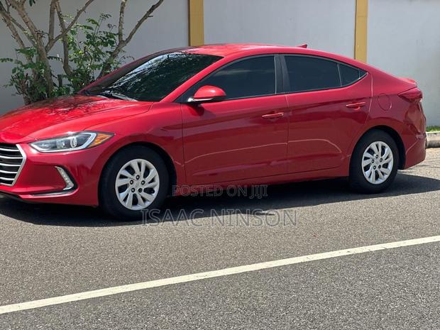 Hyundai Elantra 2017 Red