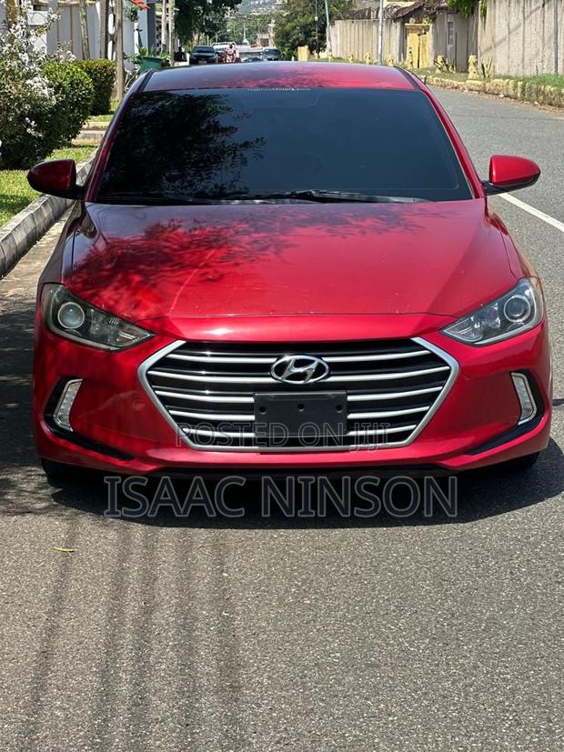 Hyundai Elantra 2017 Red
