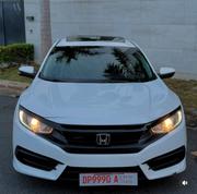 Honda Civic EX Sedan 2018 White for sale