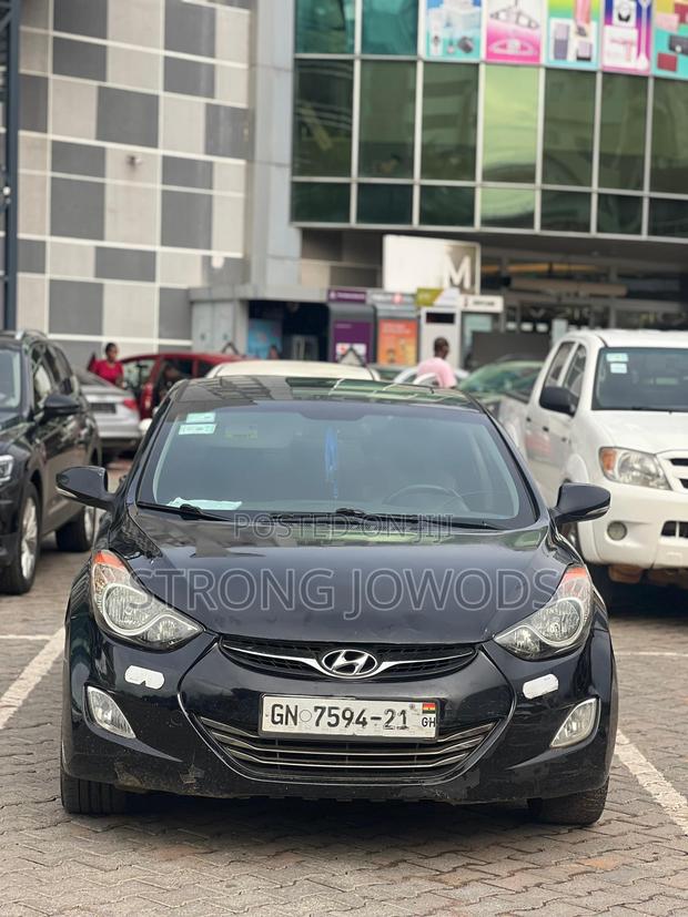 Hyundai Elantra GLS Automatic 2012 Black