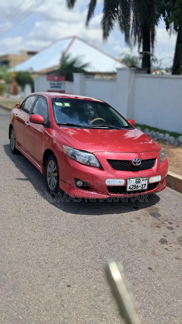 Toyota Corolla LE 4dr Sedan (1.8L 4 cyl 4A) 2009 Red