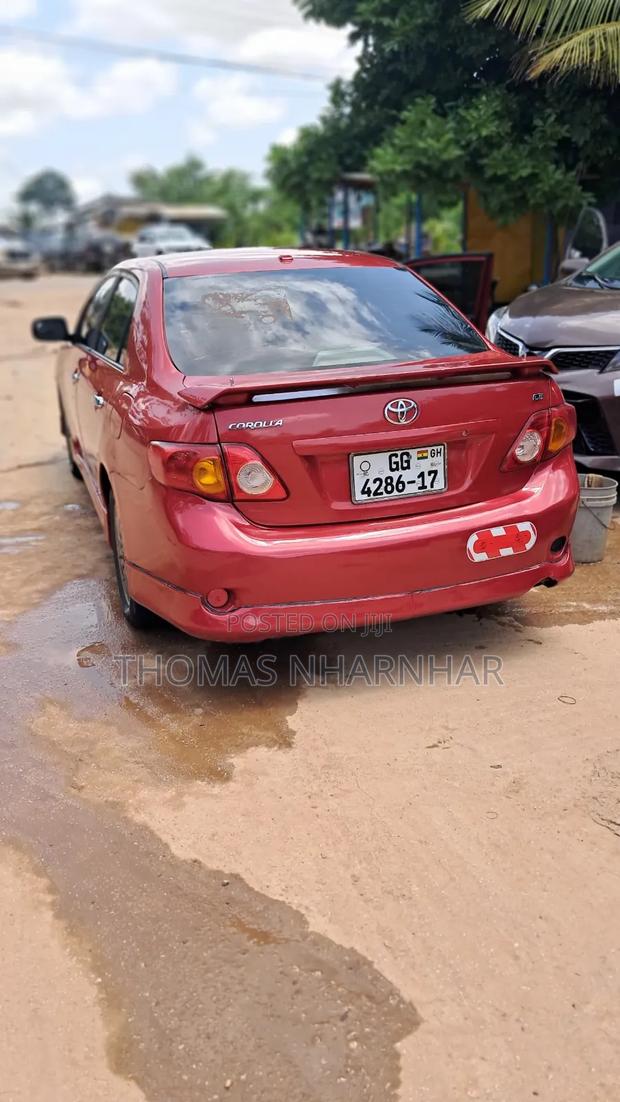 Toyota Corolla LE 4dr Sedan (1.8L 4 cyl 4A) 2009 Red