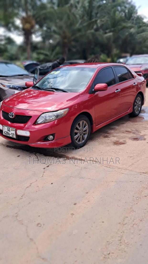 Toyota Corolla LE 4dr Sedan (1.8L 4 cyl 4A) 2009 Red