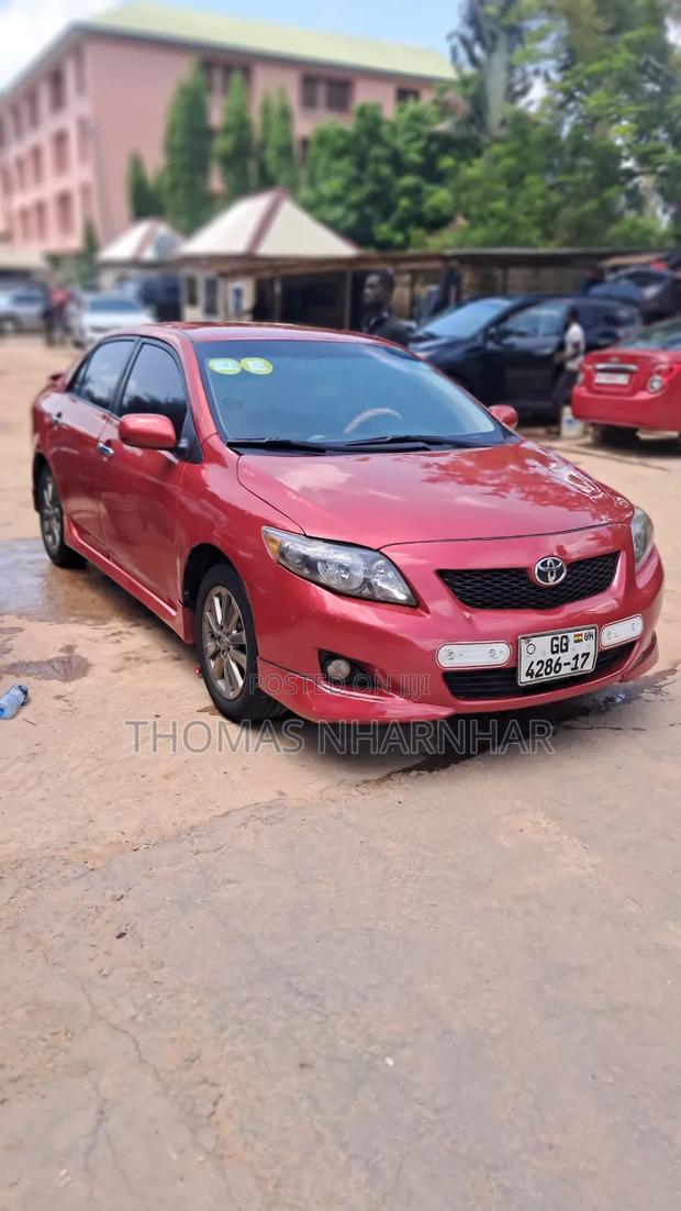 Toyota Corolla LE 4dr Sedan (1.8L 4 cyl 4A) 2009 Red