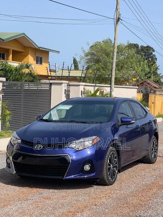 Toyota Corolla S Plus 4dr Sedan (1.8L 4cyl 6M) 2015 Blue