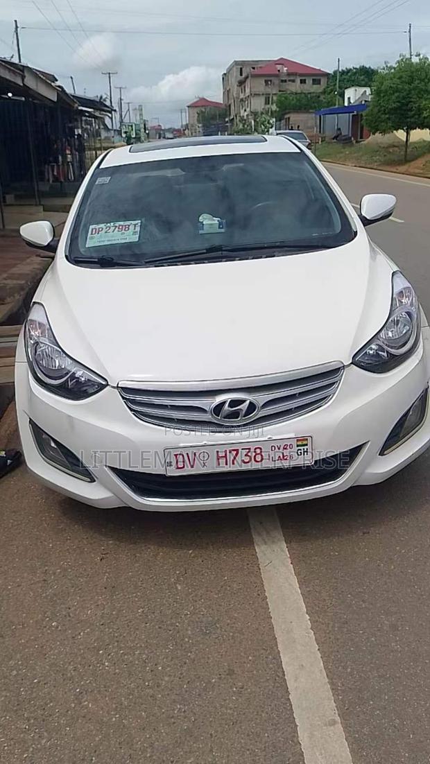 Hyundai Elantra 2013 White