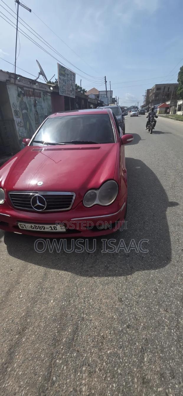 Mercedes-Benz C230 2005 Red