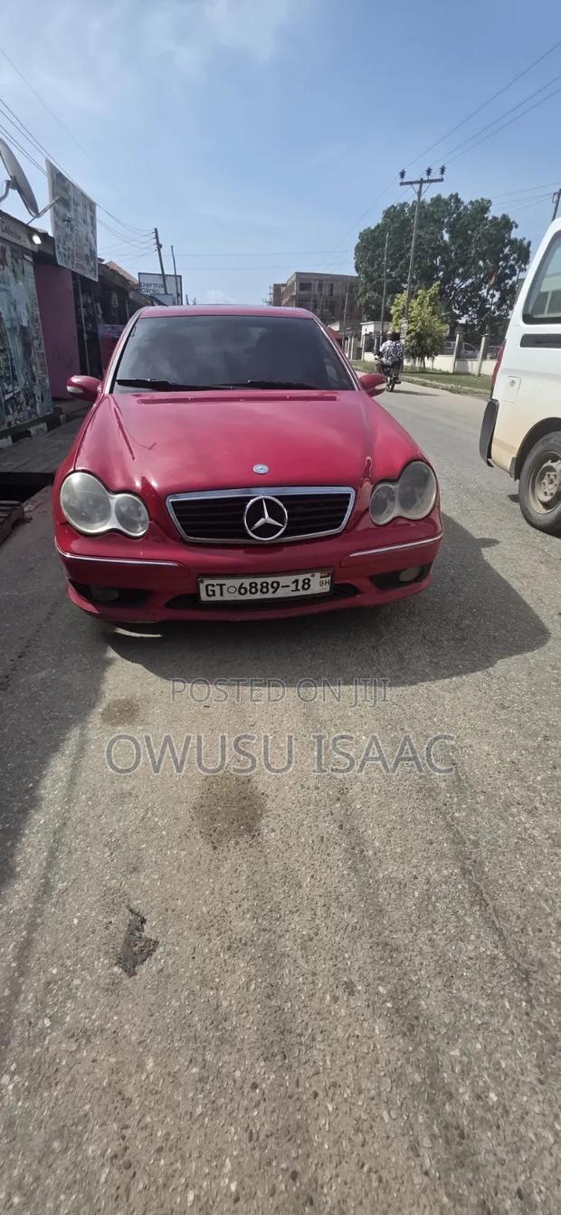 Mercedes-Benz C230 2005 Red