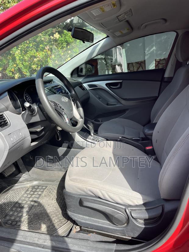 Hyundai Elantra 2013 Red
