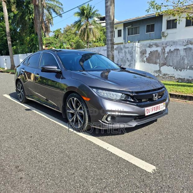 Honda Civic Touring Sedan 2020 Gray