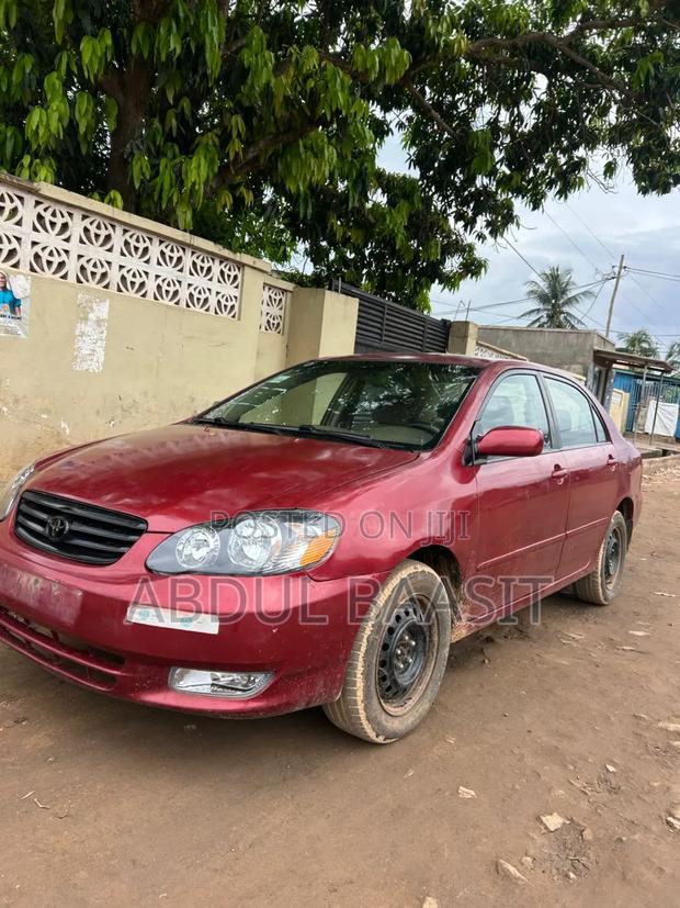 Toyota Corolla LE 2007 Red
