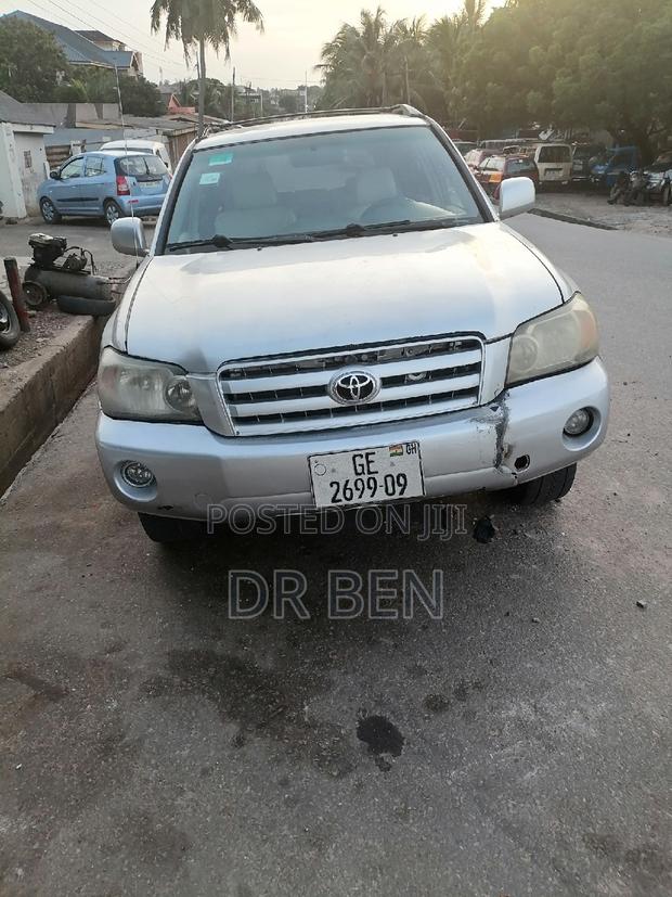 Toyota Highlander 4x4 2007 Silver