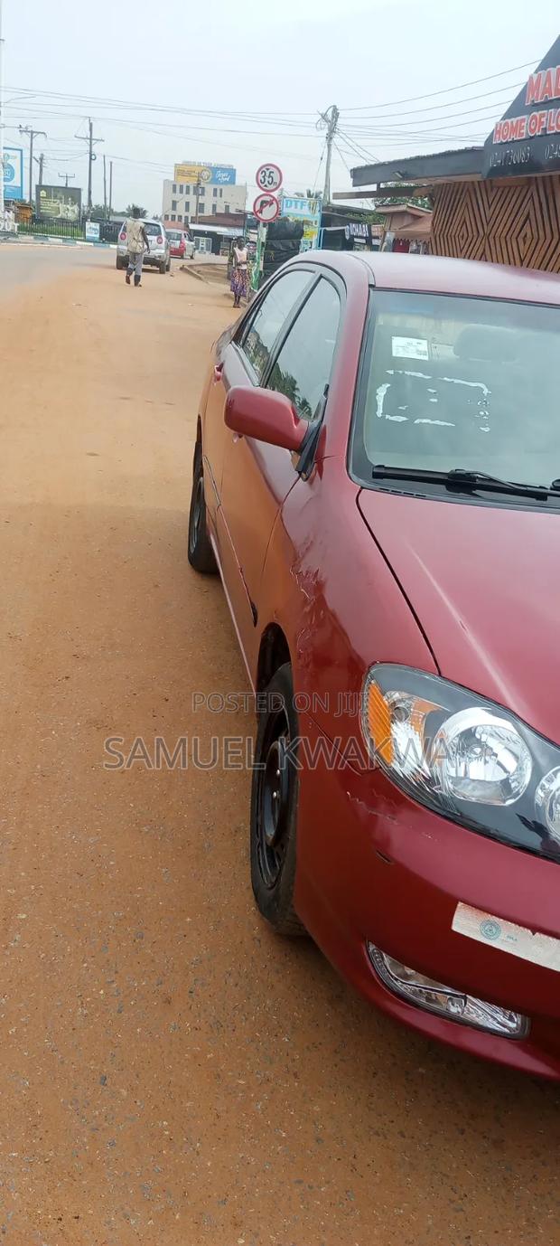 Toyota Corolla LE 2007 Red
