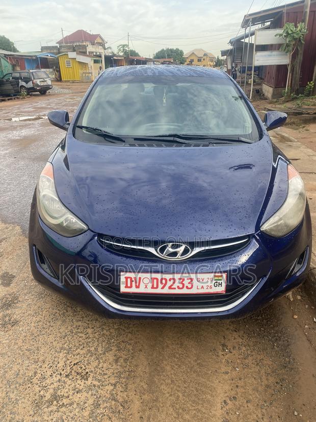 Hyundai Elantra Limited 2012 Blue
