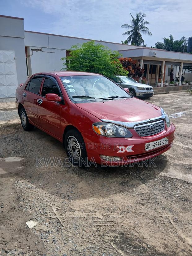 Toyota Corolla 2007 Red