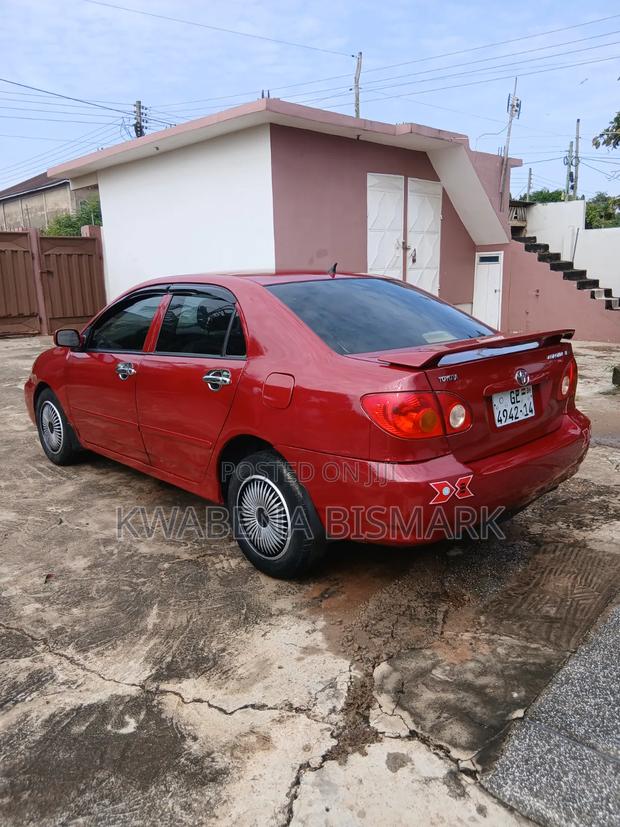 Toyota Corolla 2007 Red