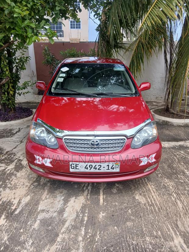 Toyota Corolla 2007 Red