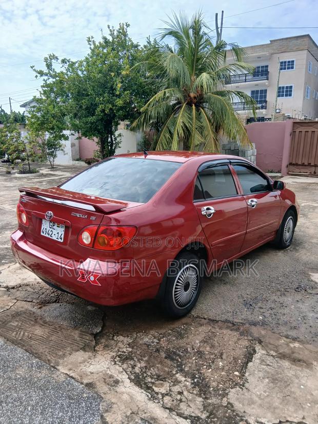 Toyota Corolla 2007 Red