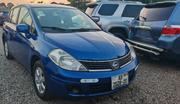 Nissan Versa 1.8 S Hatchback 2010 Blue for sale