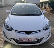 Hyundai Elantra Limited Sedan FWD (1.8L 4cyl 6A) 2013 White for sale