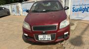 Chevrolet Aveo 1.4 Hatchback 2014 Red for sale