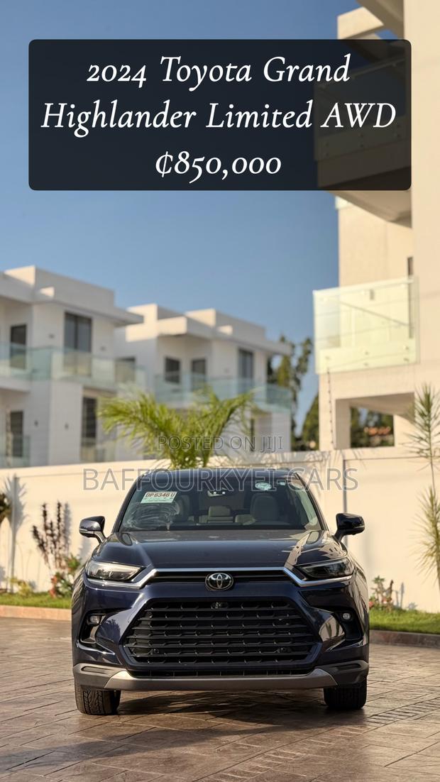 Toyota Highlander Limited AWD 2024 Black