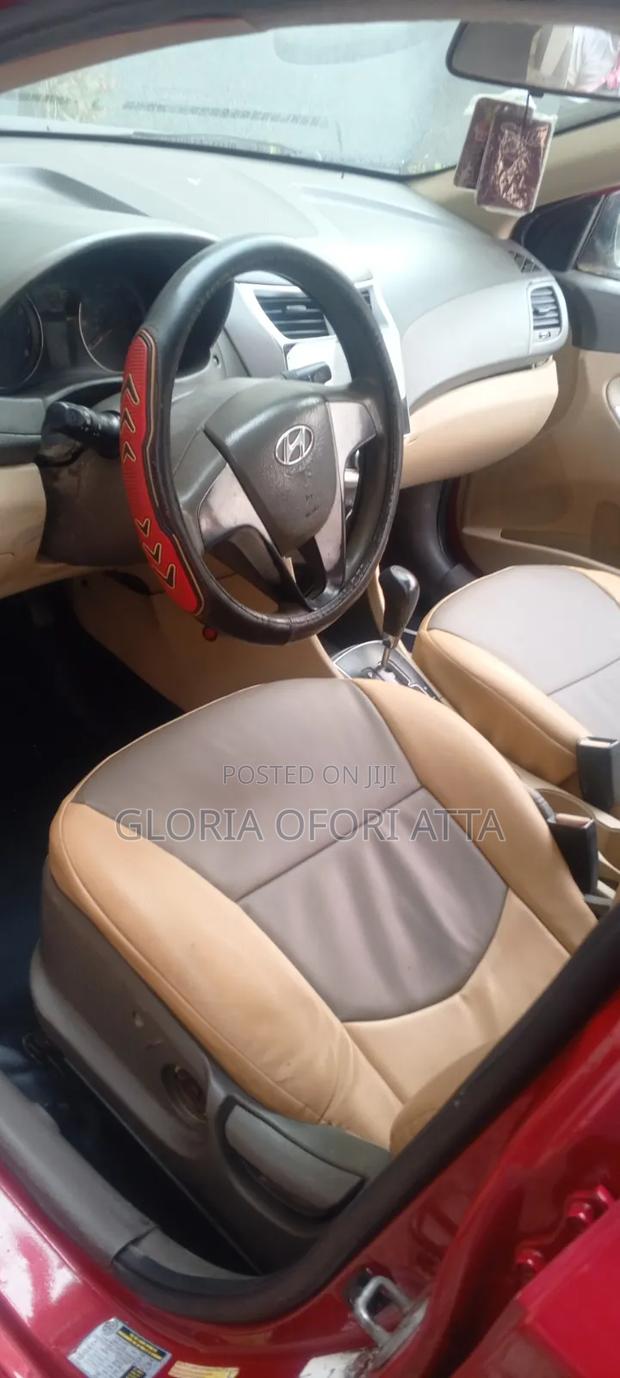 Hyundai Accent 2012 Red
