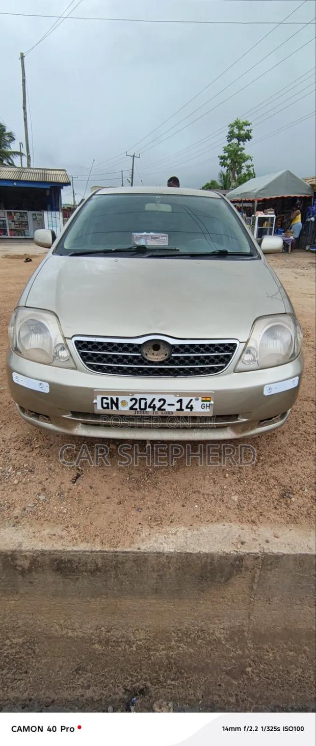 Toyota Corolla Sedan 2003 Silver