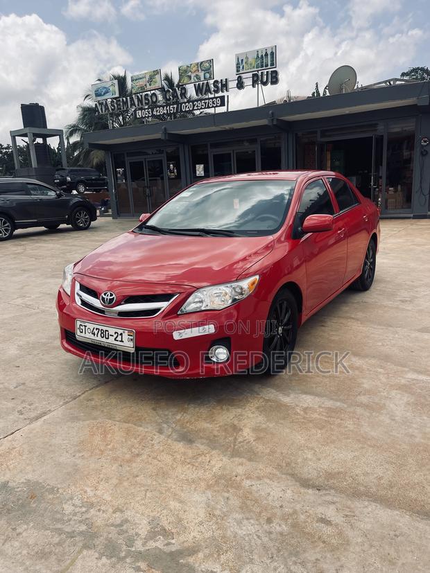 Toyota Corolla LE 4dr Sedan (1.8L 4cyl 4A) 2012 Red