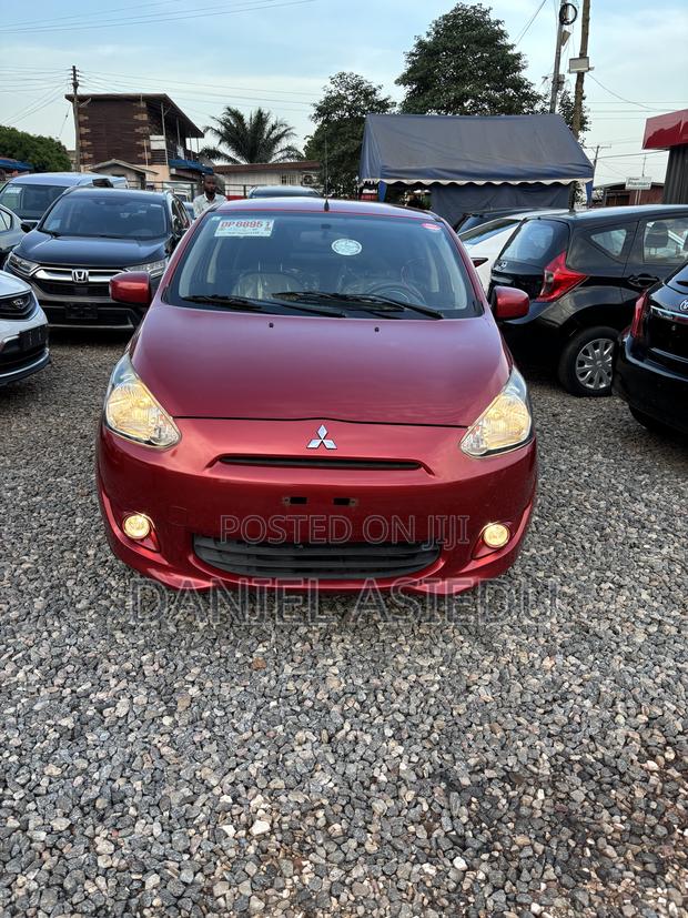 Mitsubishi Mirage 2013 Red