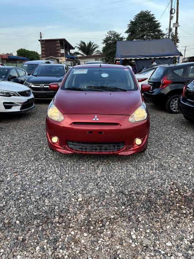 Mitsubishi Mirage 2013 Red