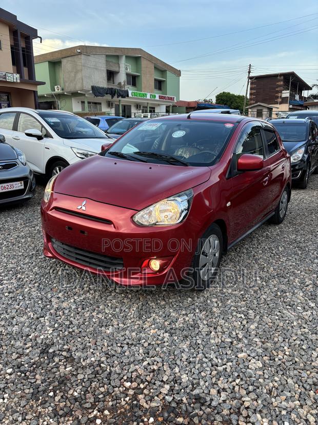 Mitsubishi Mirage 2013 Red