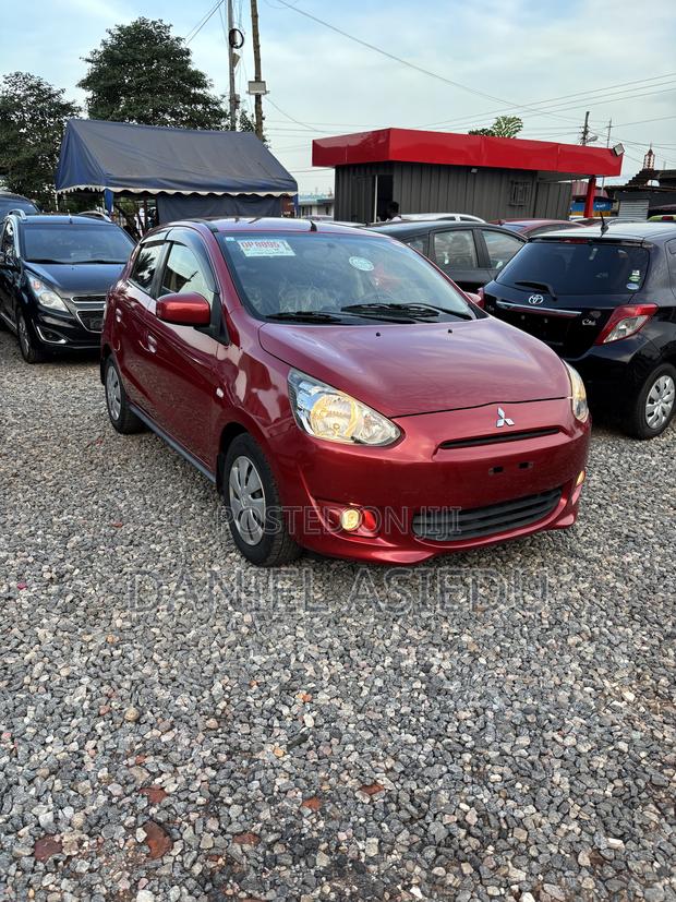 Mitsubishi Mirage 2013 Red
