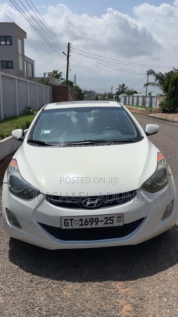 Hyundai Elantra Limited 2012 White