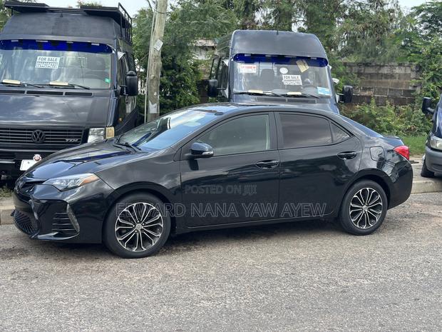 Toyota Corolla S 4dr Sedan (1.8L 4cyl CVT) 2015 Black
