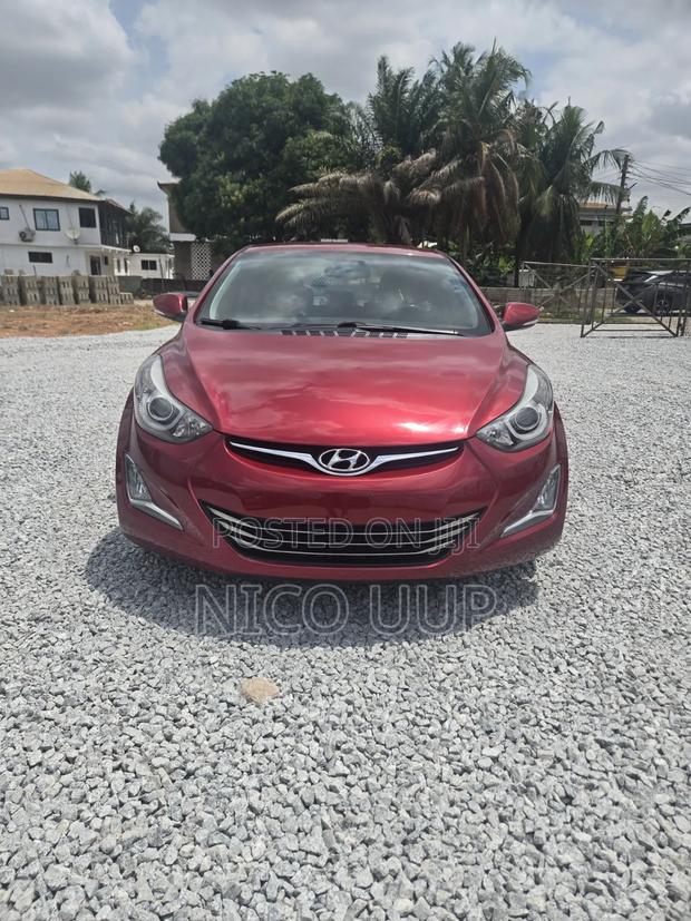 Hyundai Elantra Limited Sedan FWD (1.8L 4cyl 6A) 2016 Red