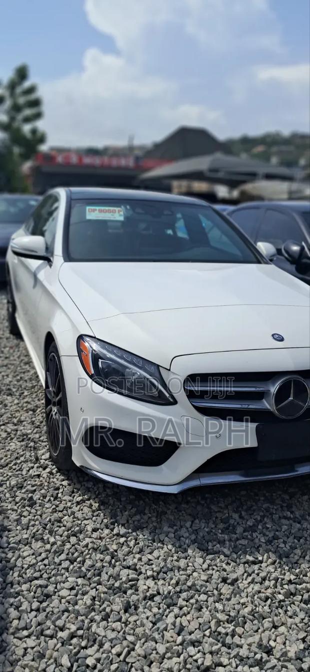 Mercedes-Benz C400 2017 White